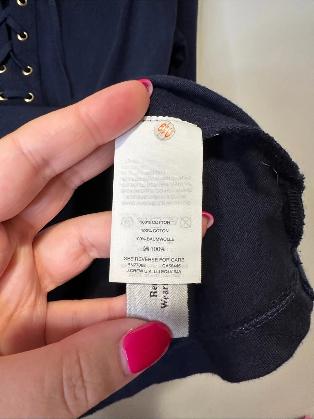 J. Crew crew lace