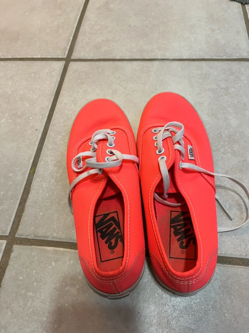 Vans worn once