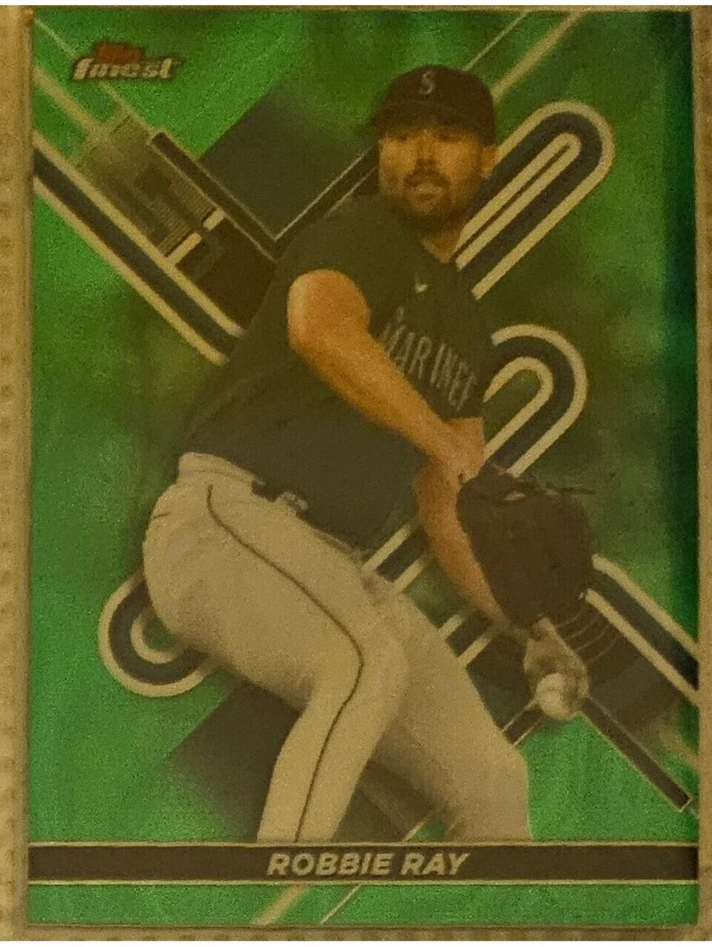 Robbie Ray [Green Refractor insert No./99] #88 - 2022 Topps Finest - Mariners