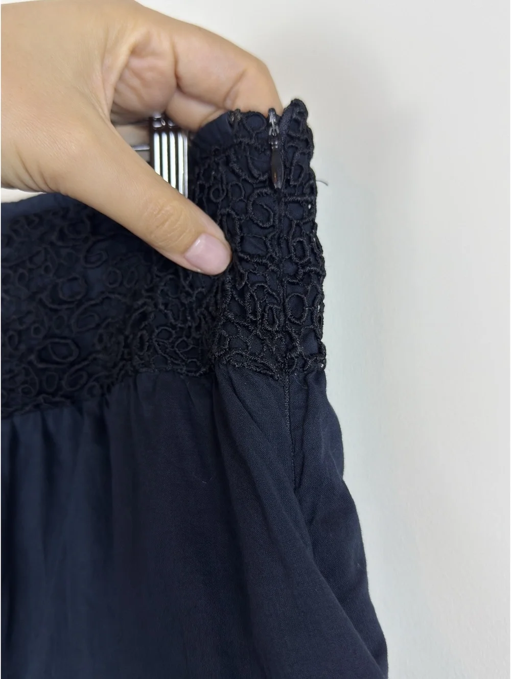 Connection 18 embroidered tiered tier