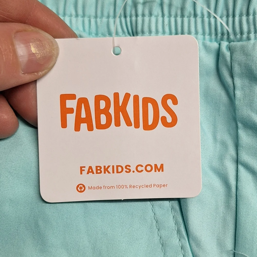 FABKIDS Pull On Bermuda Short, Size L 10/12, RN#138276, NWT