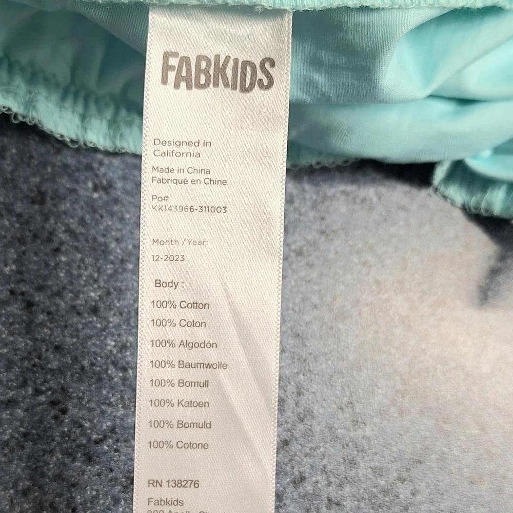 FABKIDS Pull On Bermuda Short, Size L 10/12, RN#138276, NWT
