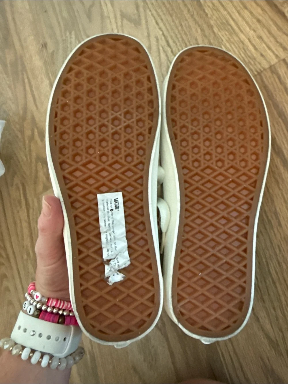 Vans beige suede