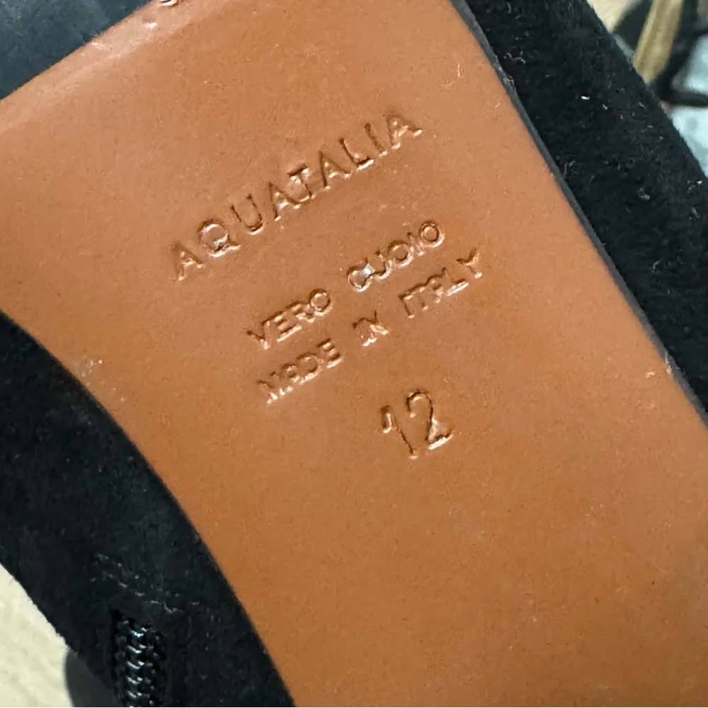 Aquatalia tilly suede