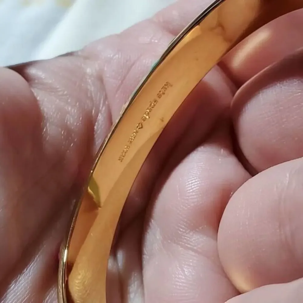 kate spade polished gold