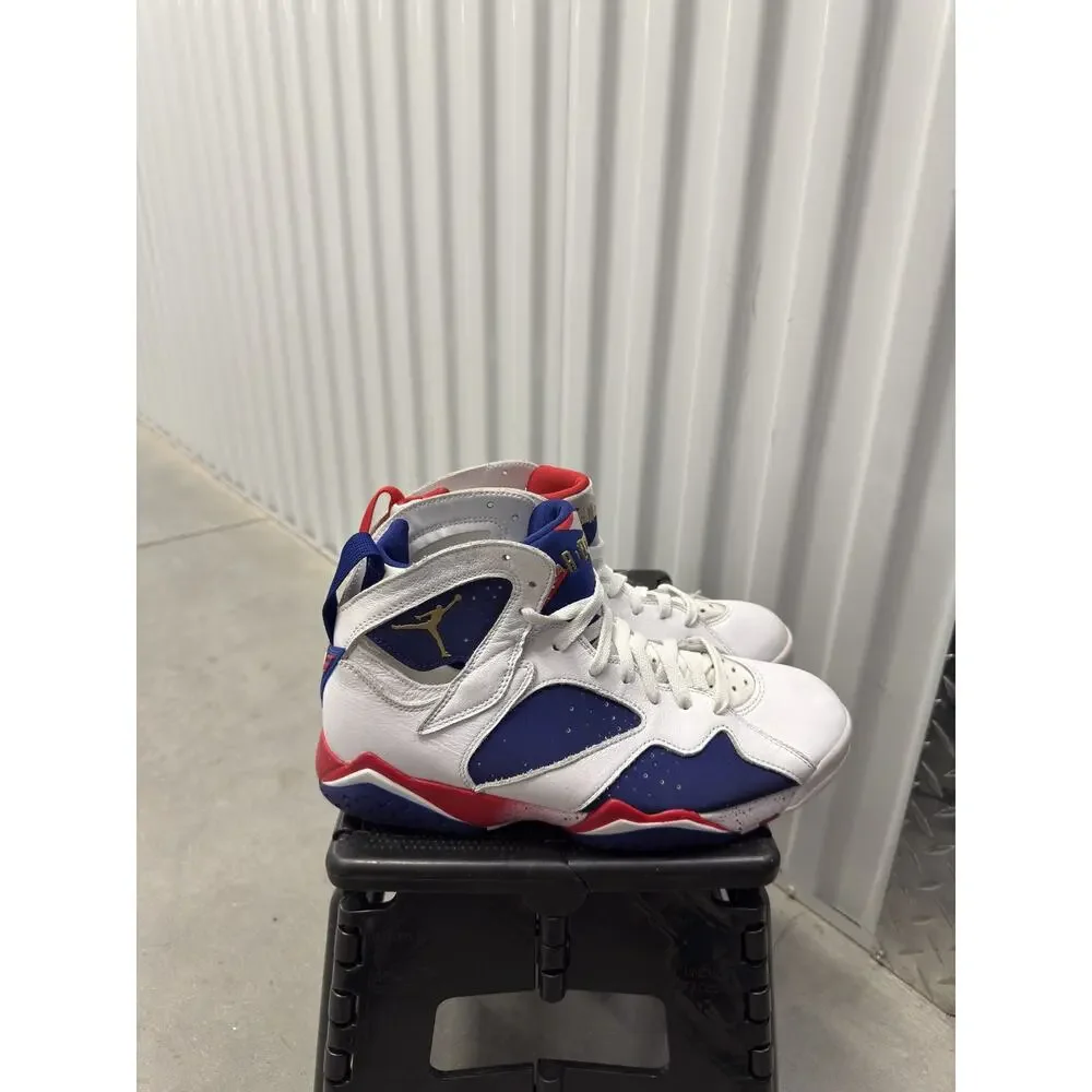 Nike Air Jordan 7 Tinker Alternate White Metallic Size 8.5 Men's - 304775-123