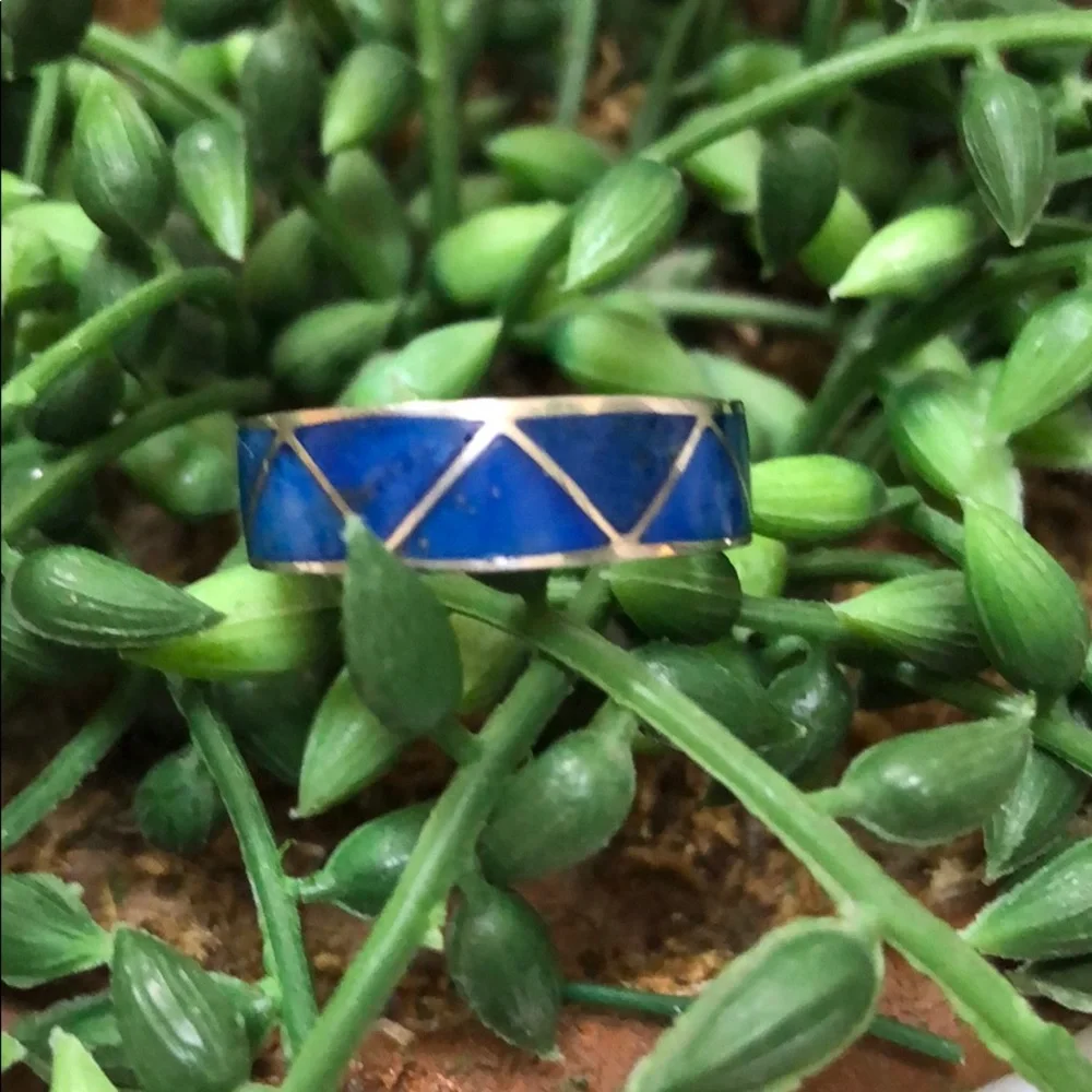 N/A inlaid blue