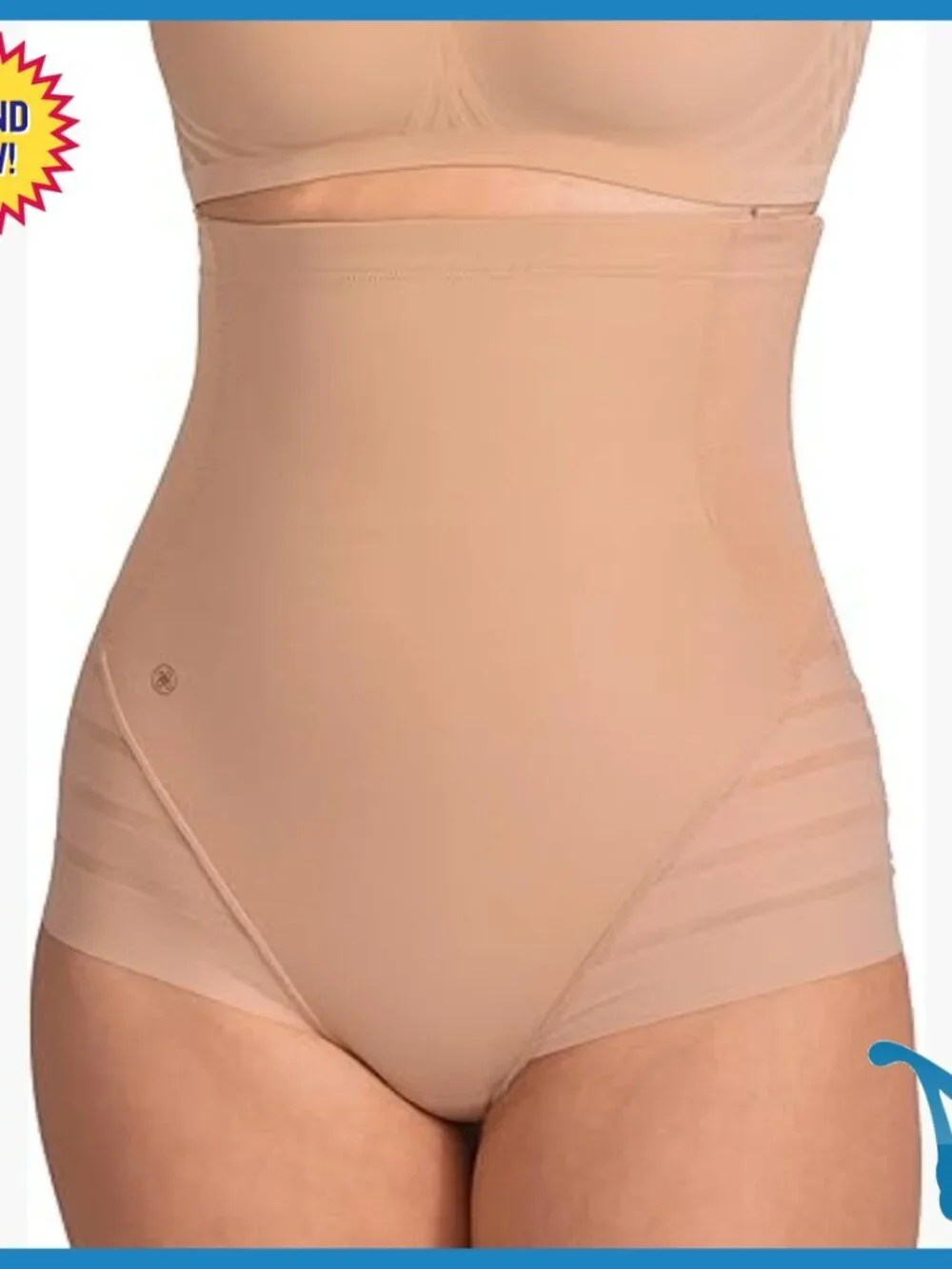High Compression Shapewear Brief Tummy Control Firm Support 2X