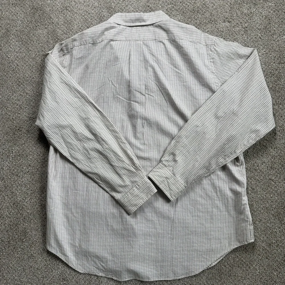 Polo‎ Ralph Lauren Men's Beige Multicolor Check Button Up Men Size XL