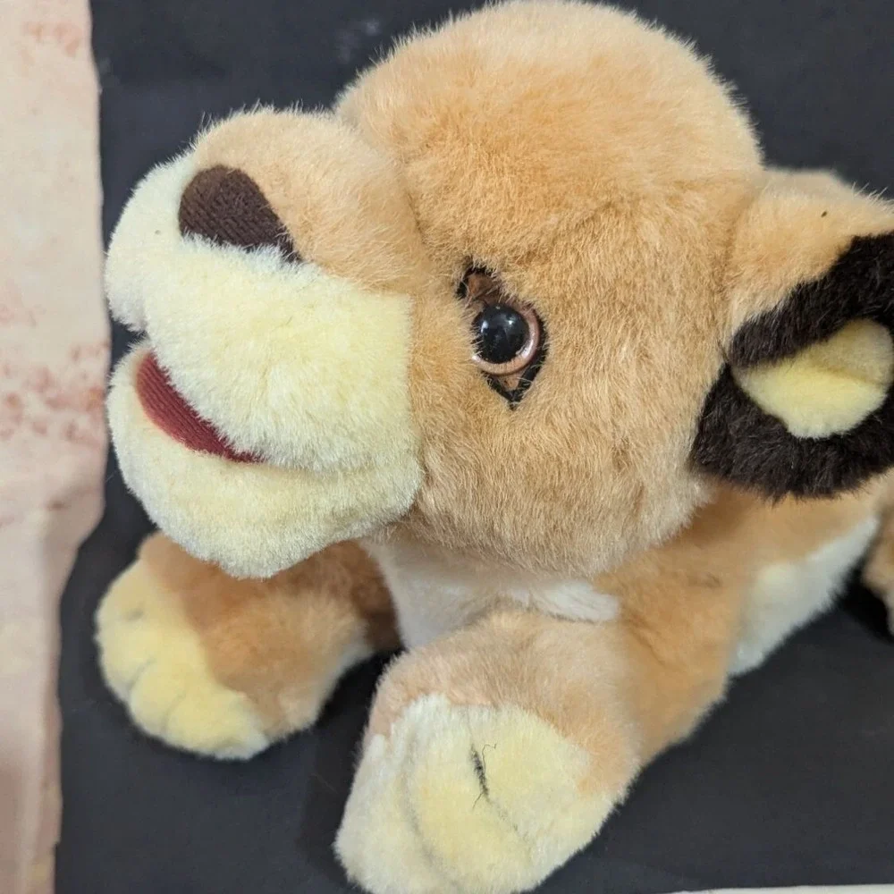 vintage Lemonwood Asia‎ Stuffed animal Lion Cub Plush Toy 10