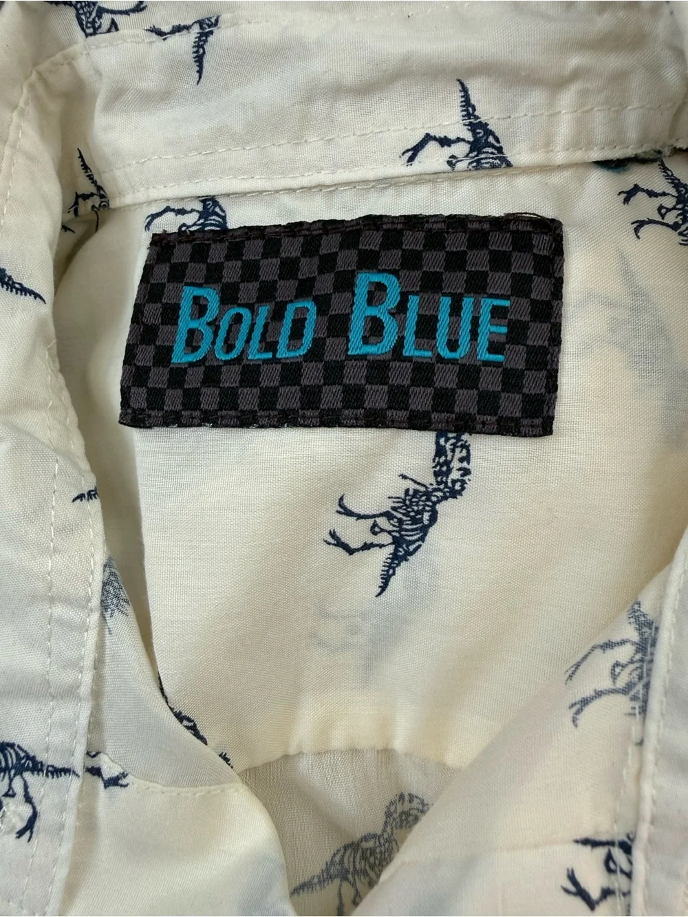 Bold Blue cream short