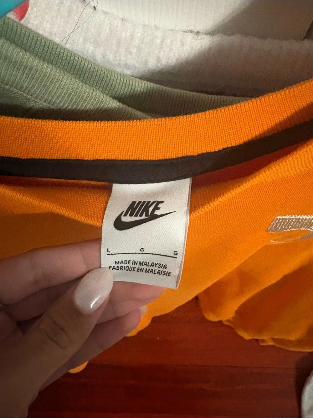 Nike bold orange