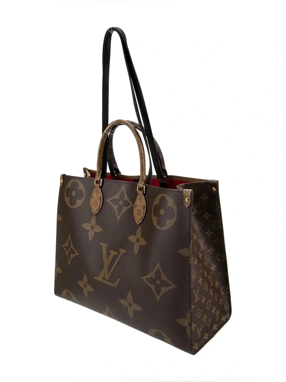 Authentic Louis Vuitton LV Monogram Logo OnTheGo GM Tote Shoulder Bag Handbag