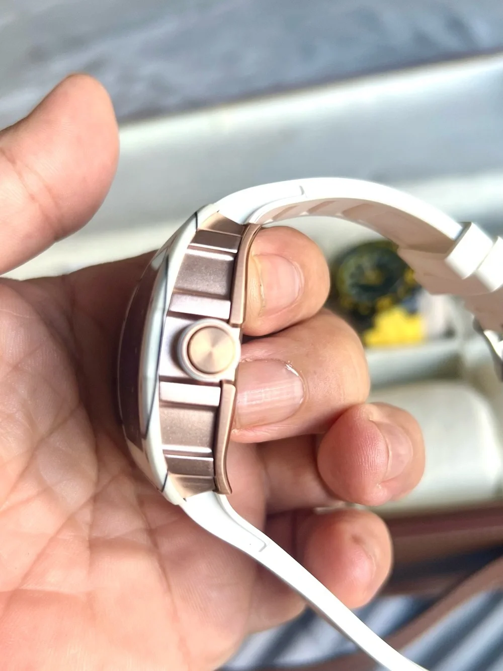 Invicta white skeleton