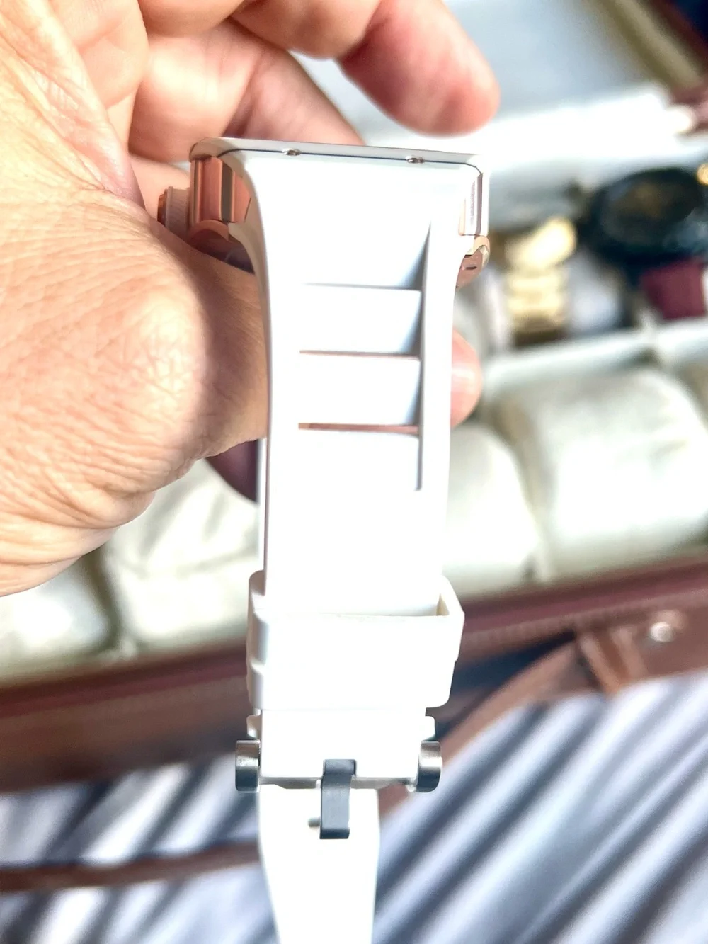 Invicta white skeleton
