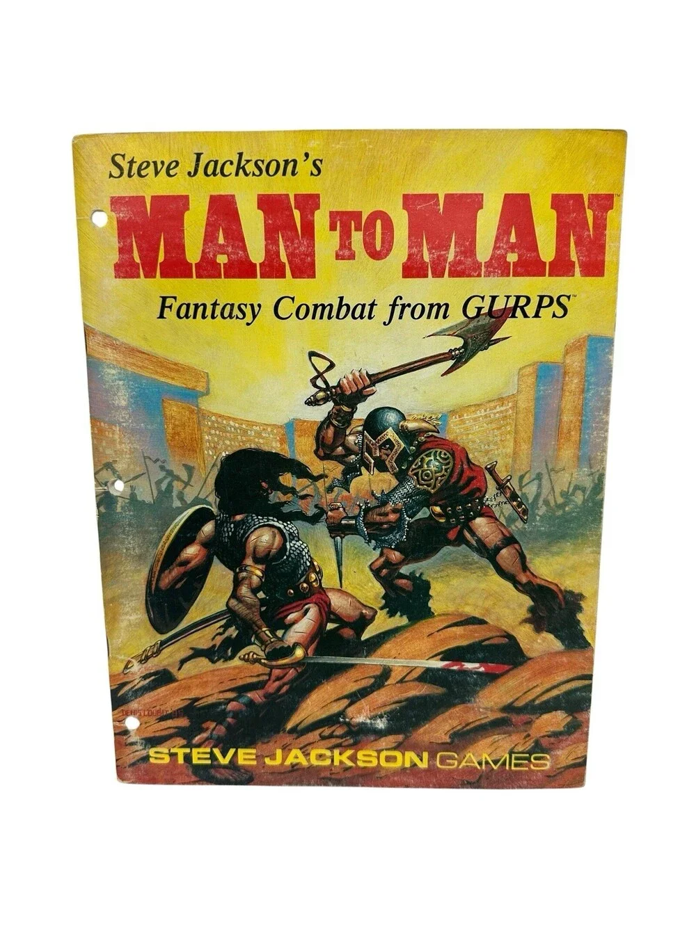 SJG GURPS Fantasy Man to Man VG+
