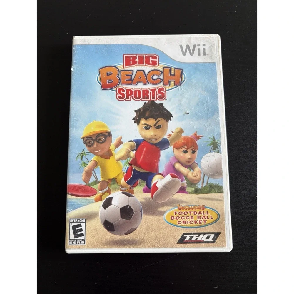 Big Beach Sports Nintendo Wii Video Game With Case‎ And Disc