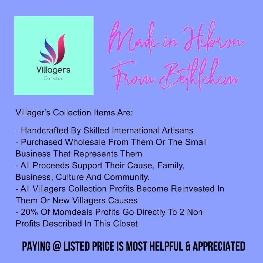Villagers Collection nwt embroidered