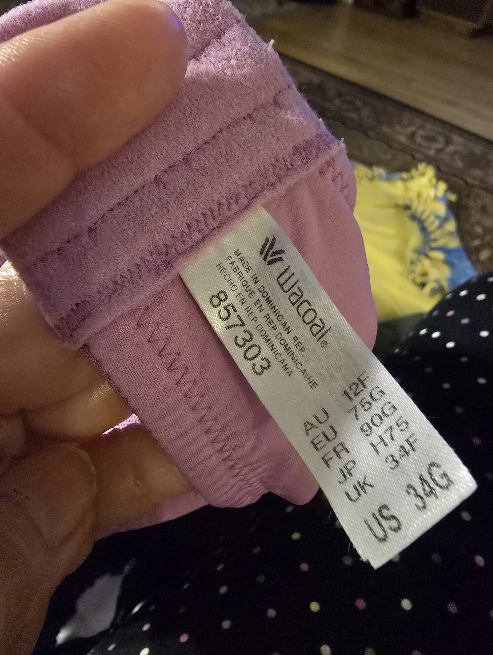 Wacoal women size