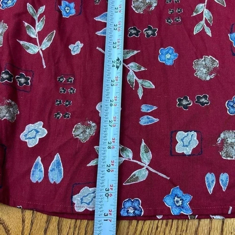 Talbots vintage red