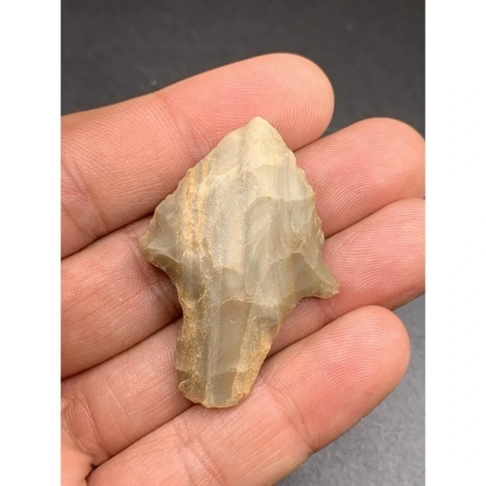 1 3/4 Inch Authentic Ancient Adena Arrowhead From Central Kentucky‎ Carter Cave