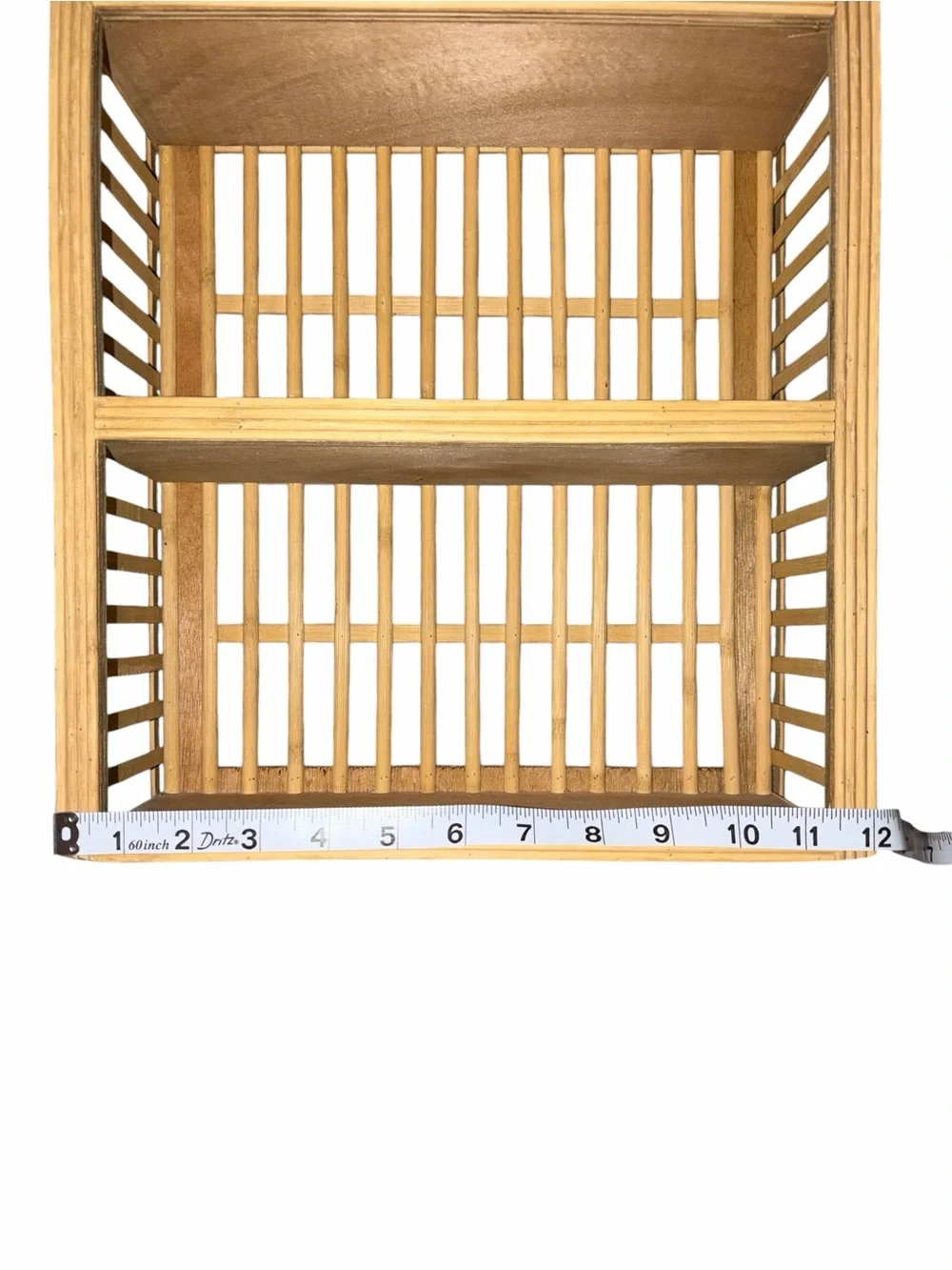 Threshold natural rattan