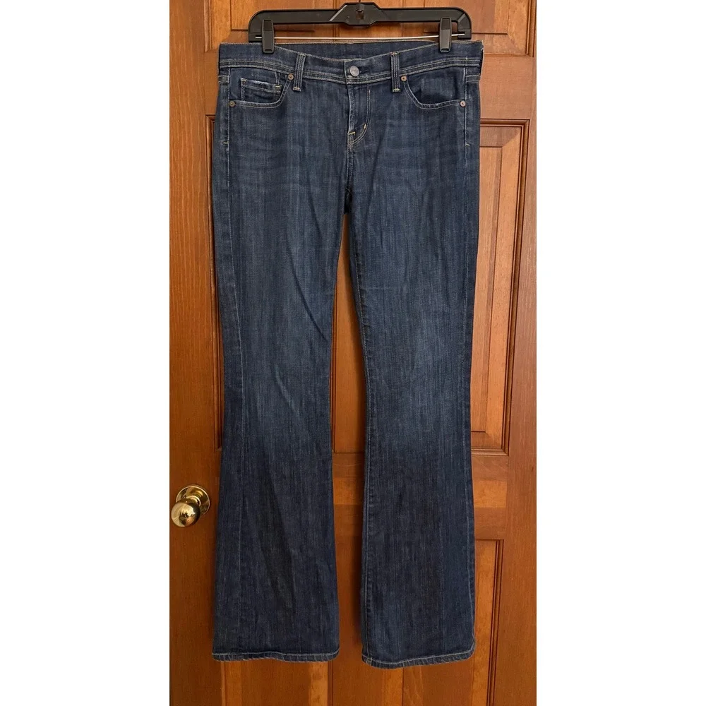 Citizens of Humanity Ingrid Low Waist Flare Jeans‎ Womens Size 29x34 Y2K Denim