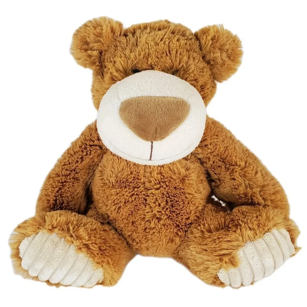 Aurora Teddy Bear‎ Plush Tan Brown Soft Stuffed Animal 12 Inch Cute Cuddly Toy