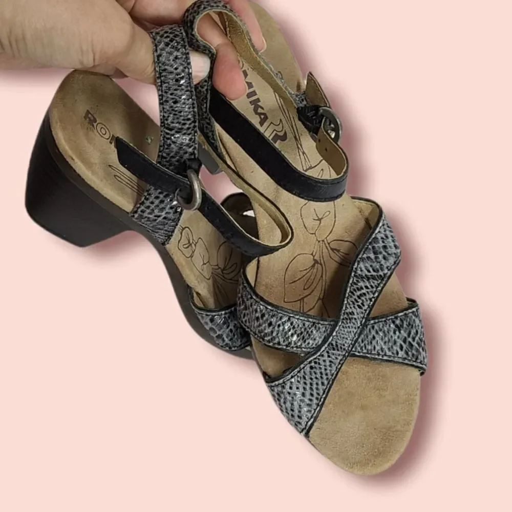 Romika block heel