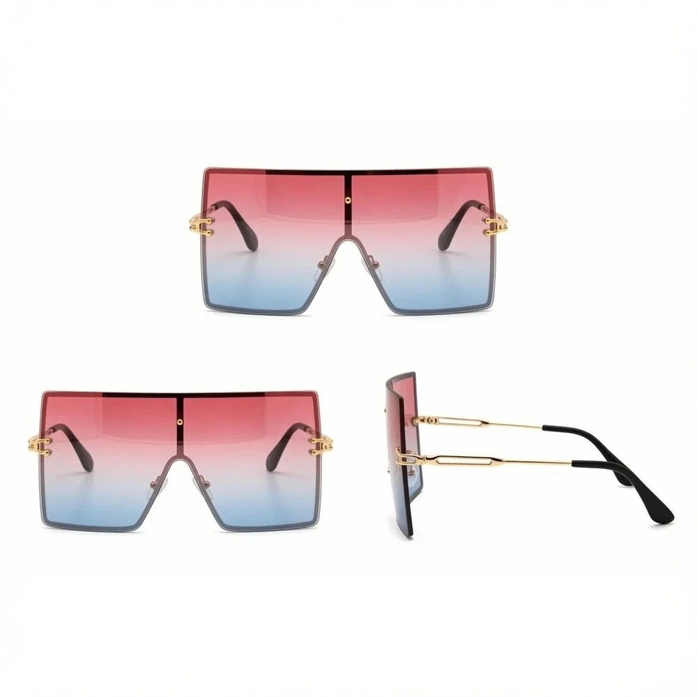 N/A oversized rimless