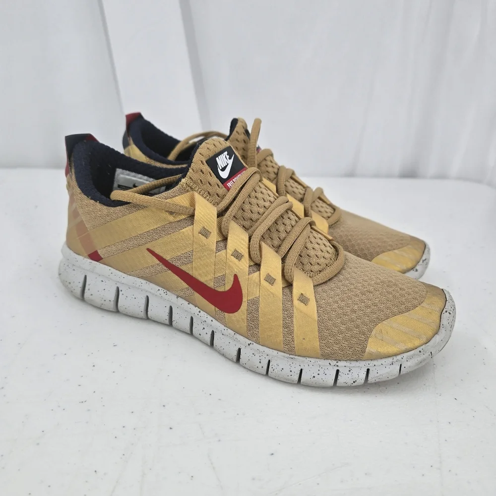 Nike Free Powelines + Nrg Olympic Team Gold Medal 548179-764 Men's Size 7.5 Rare