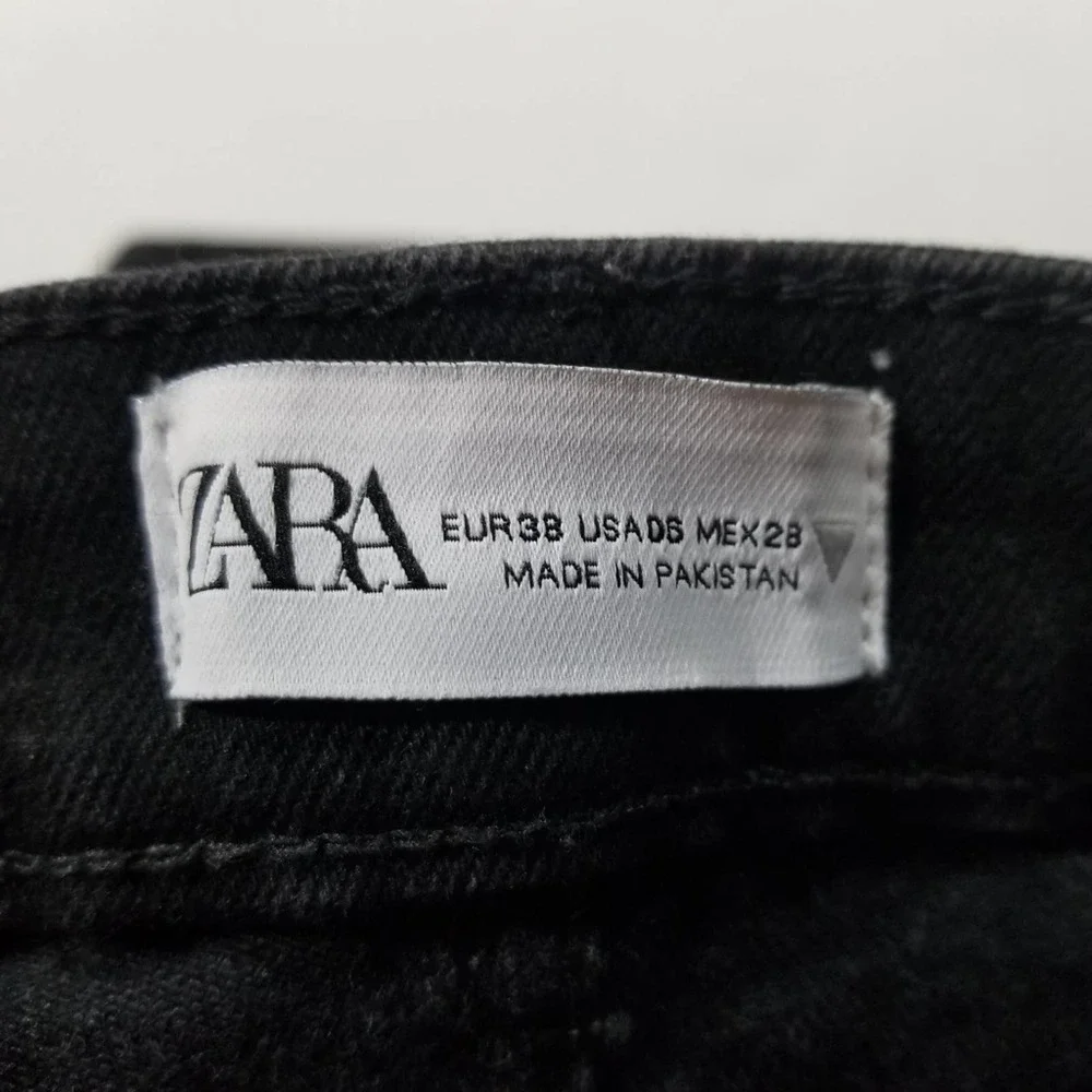 Zara cropped Jean's‎ sz 6