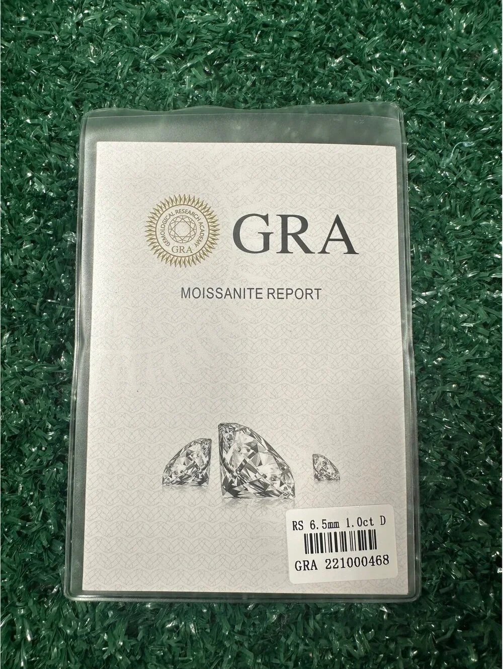 Moissanite rs mm