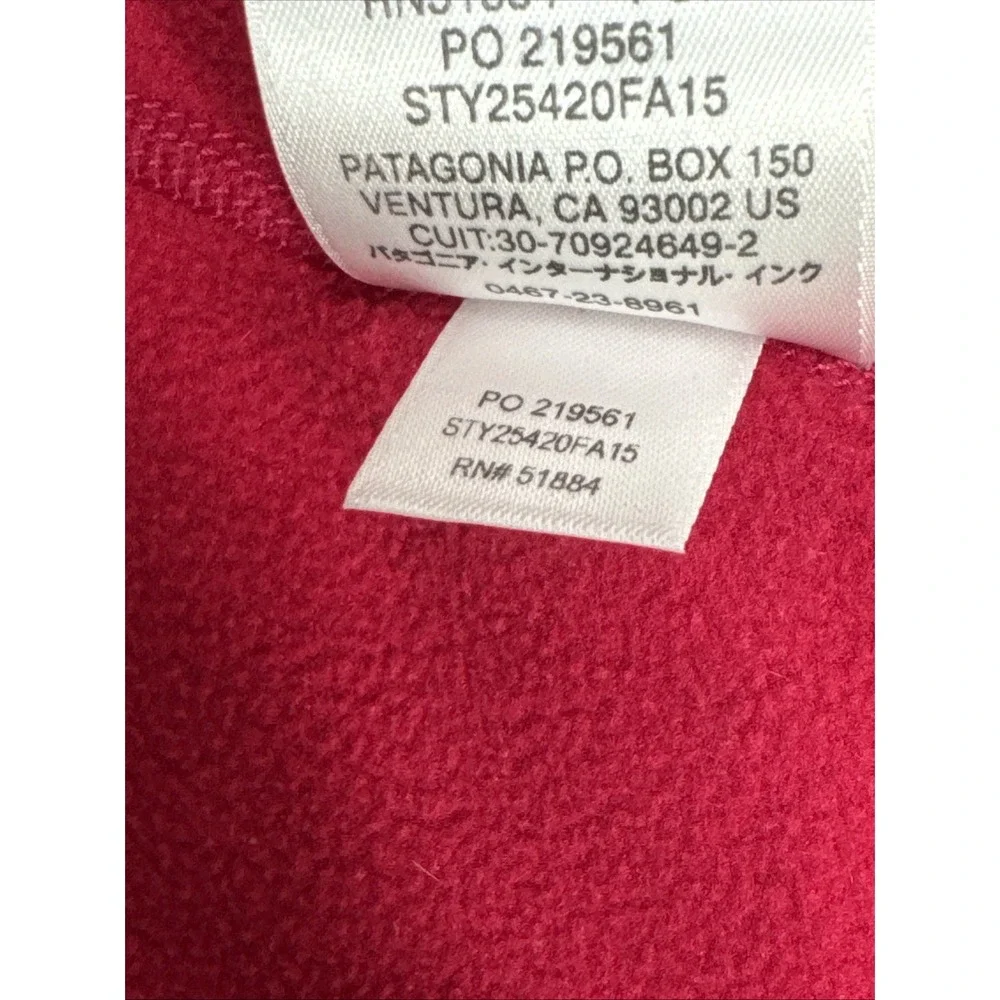 Patagonia women size