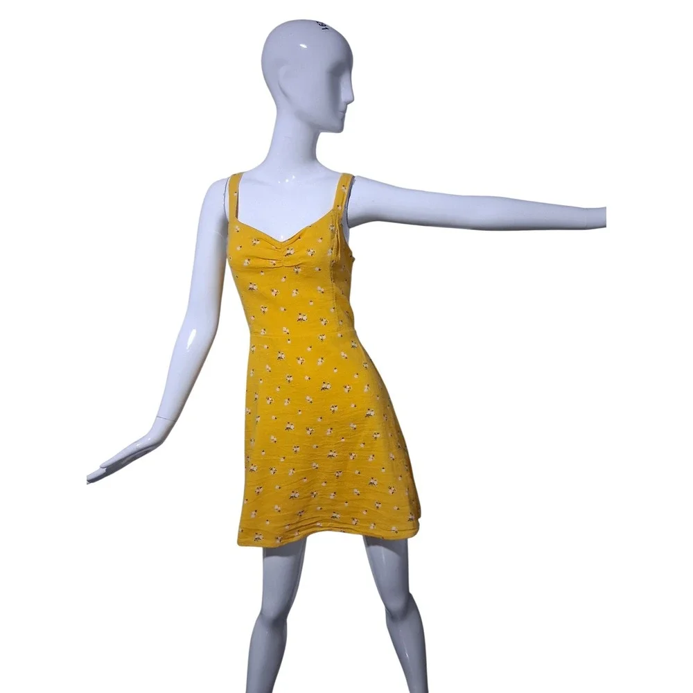 Y2k Hollister‎ Fairygrunge Empire Waist Women's size Medium Open Back Mini Dress