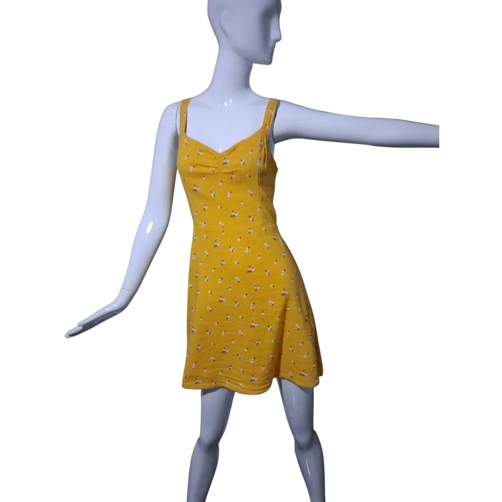 Y2k Hollister‎ Fairygrunge Empire Waist Women's size Medium Open Back Mini Dress