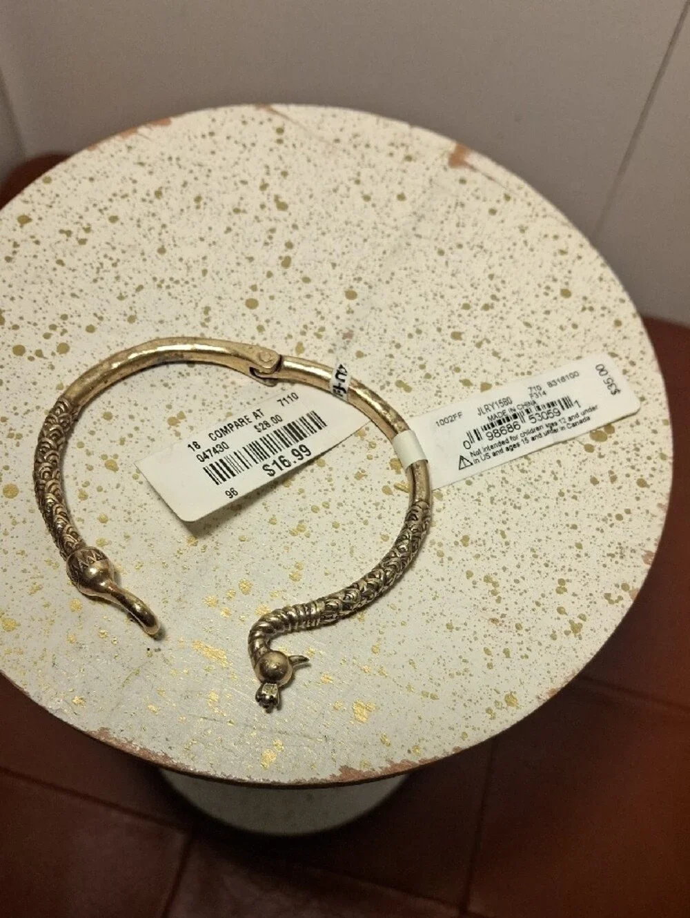 Lucky Brand gold tone