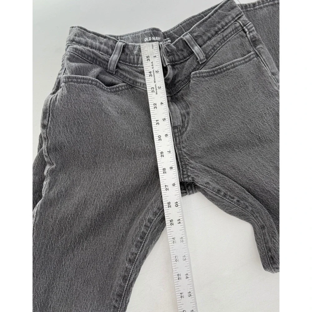 Old Navy Kids Girls High Rise‎ Flare Jeans Gray Size 14 Denim