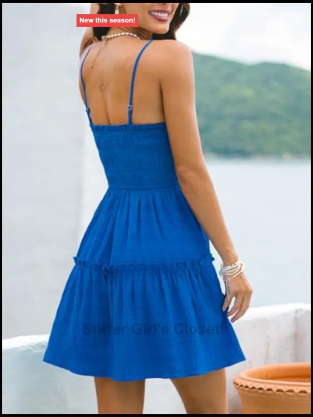 N/A smocked mini
