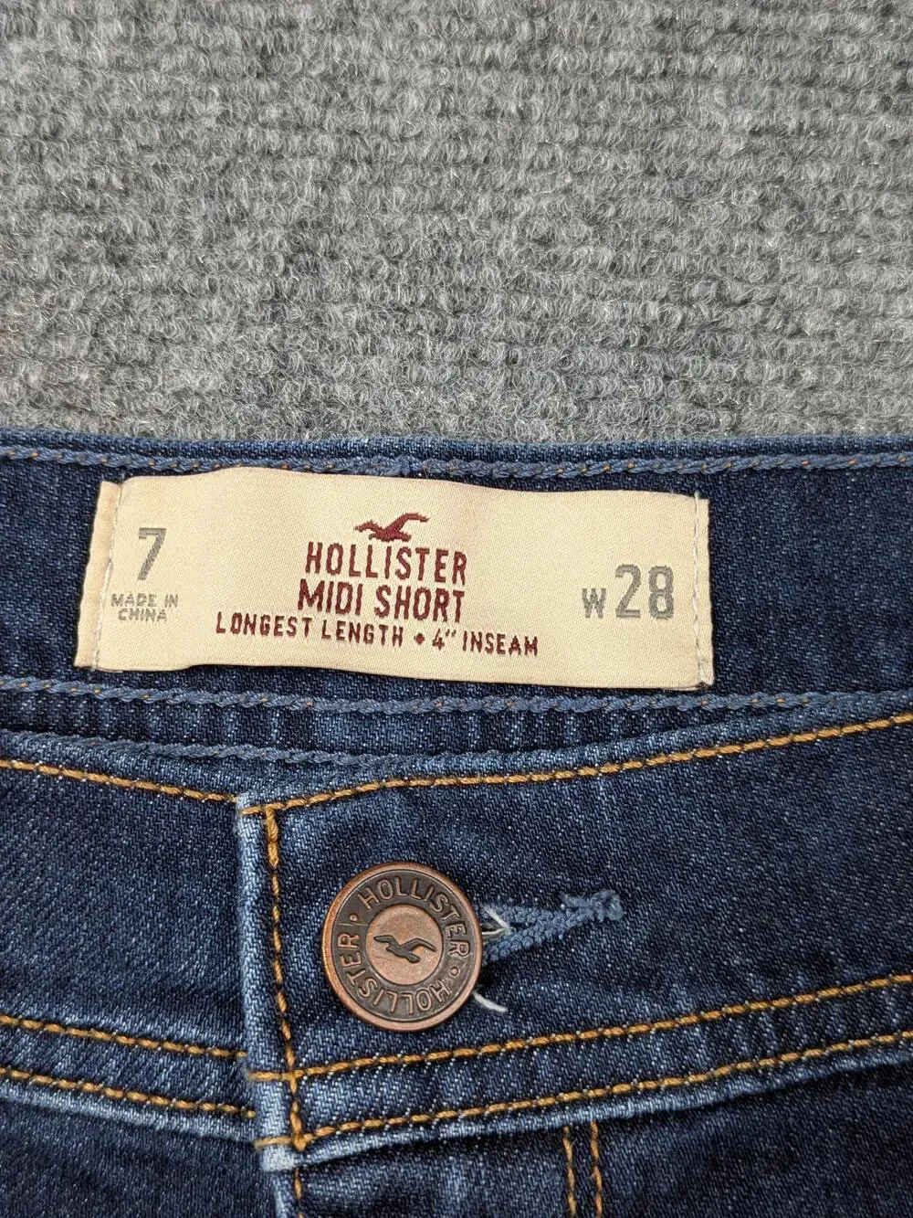 Hollister midi short