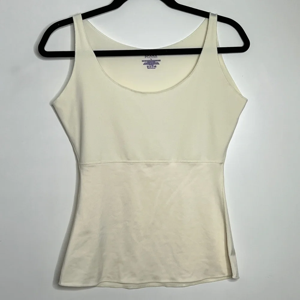 Spanx Sz L Hide & Sleek All Around Body Smoothing Camisole Tank Top