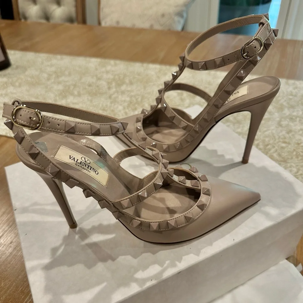 Valentino leather heels