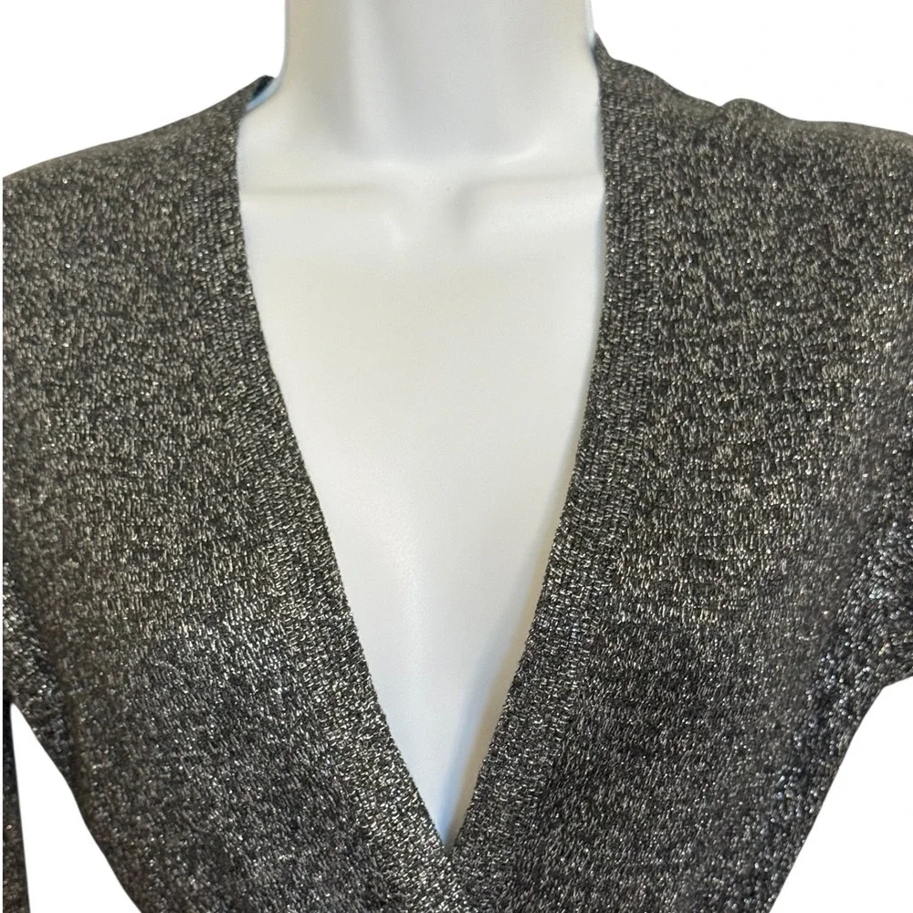 White House Black Market shimmering metallic