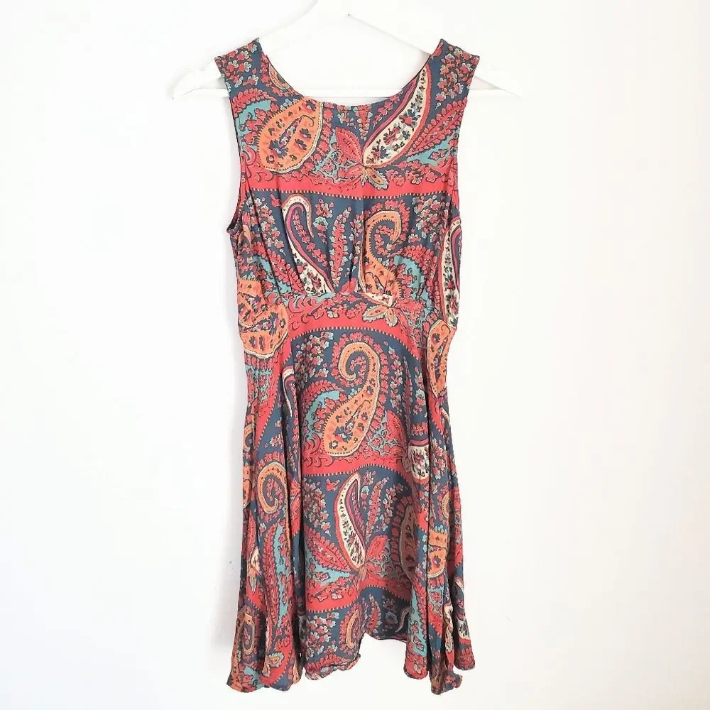 Free People Paisley Dress Size 2