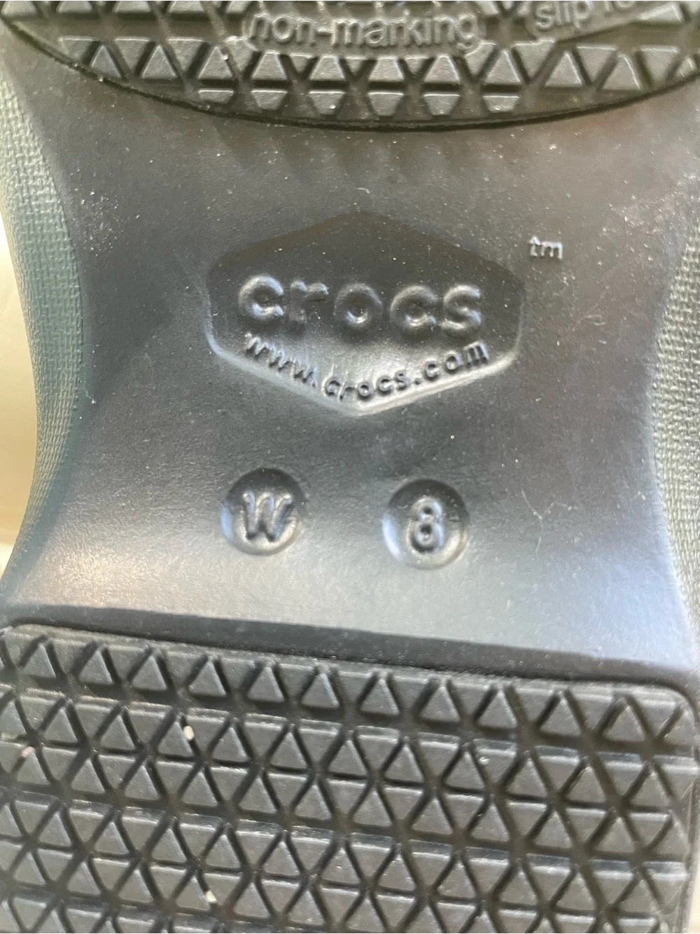 CROCS comfortable black