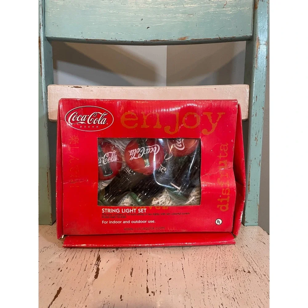Coca Cola boxes have
