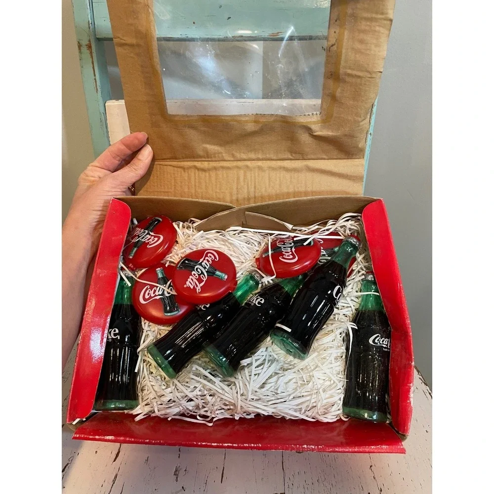 Coca Cola boxes have