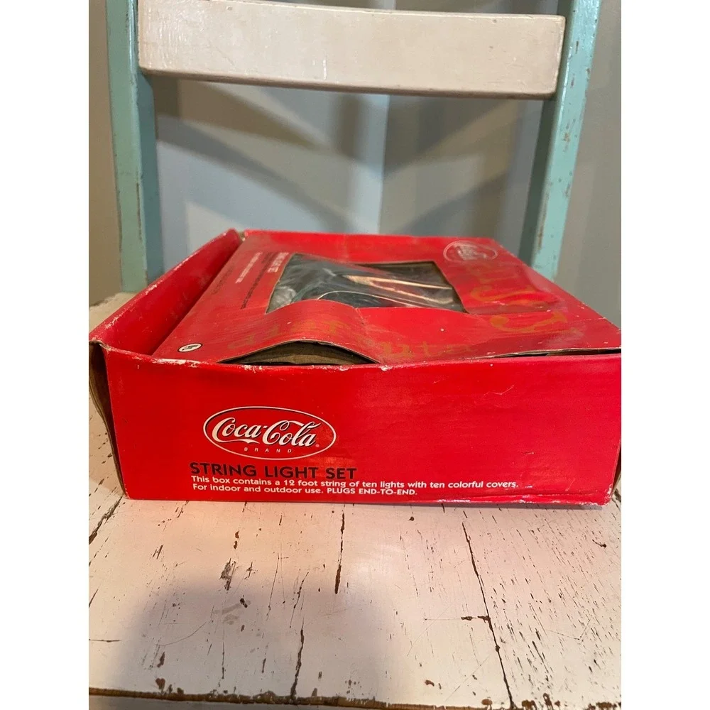 Coca Cola boxes have
