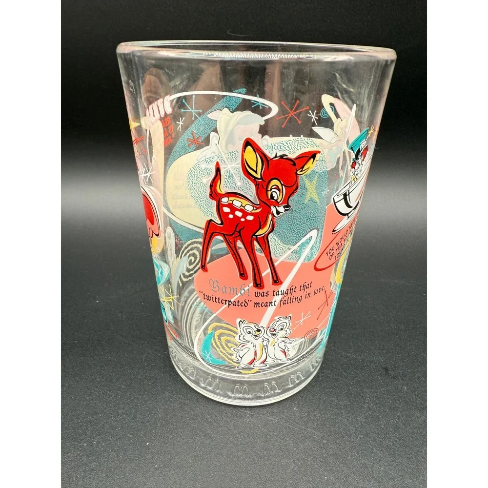 Disney vintage glass