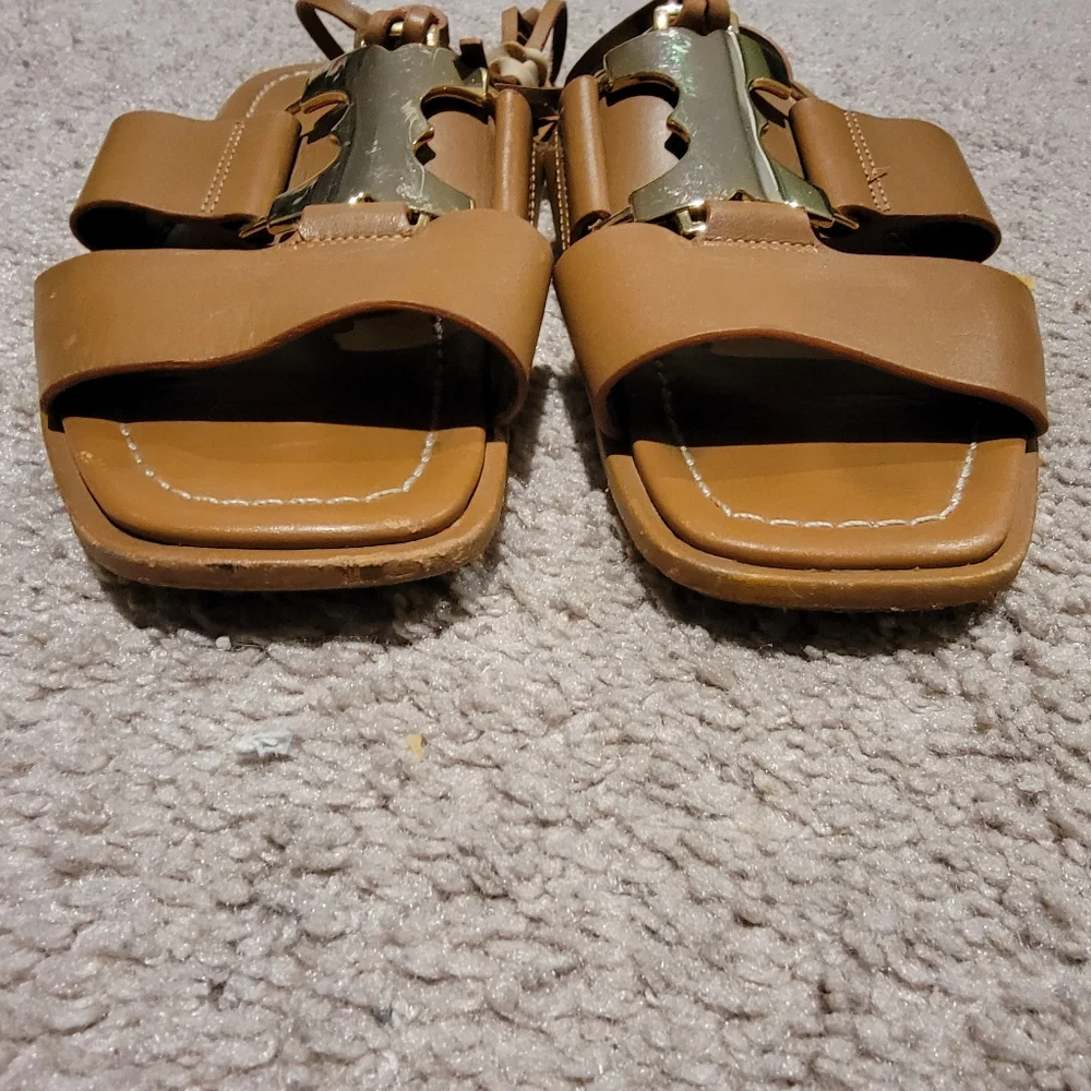 Tory Burch leather ankle